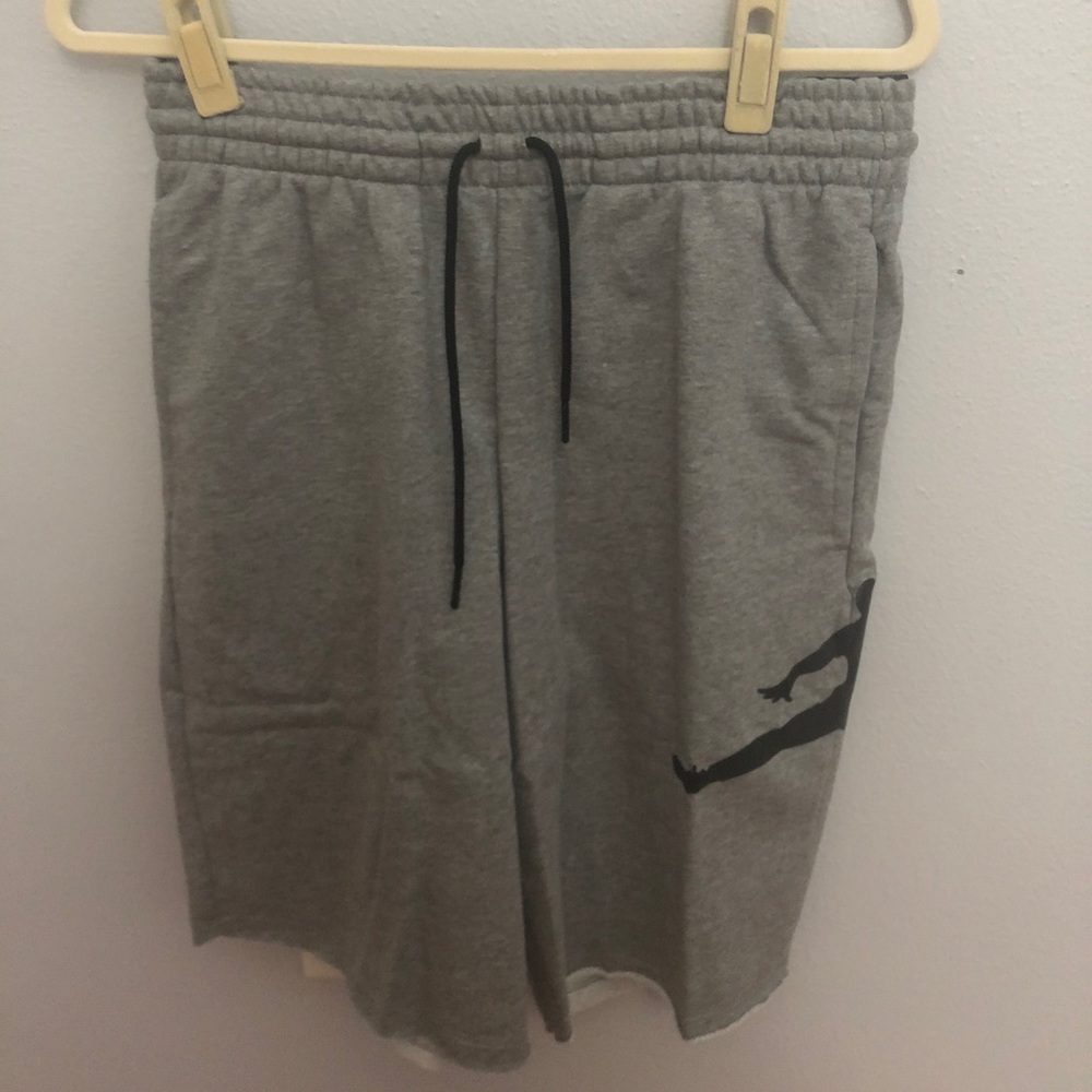 Nike Air Jordan logo fleece shorts